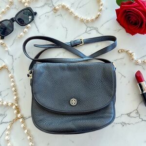 Tory Burch Robinson Pebbled Leather Crossbody